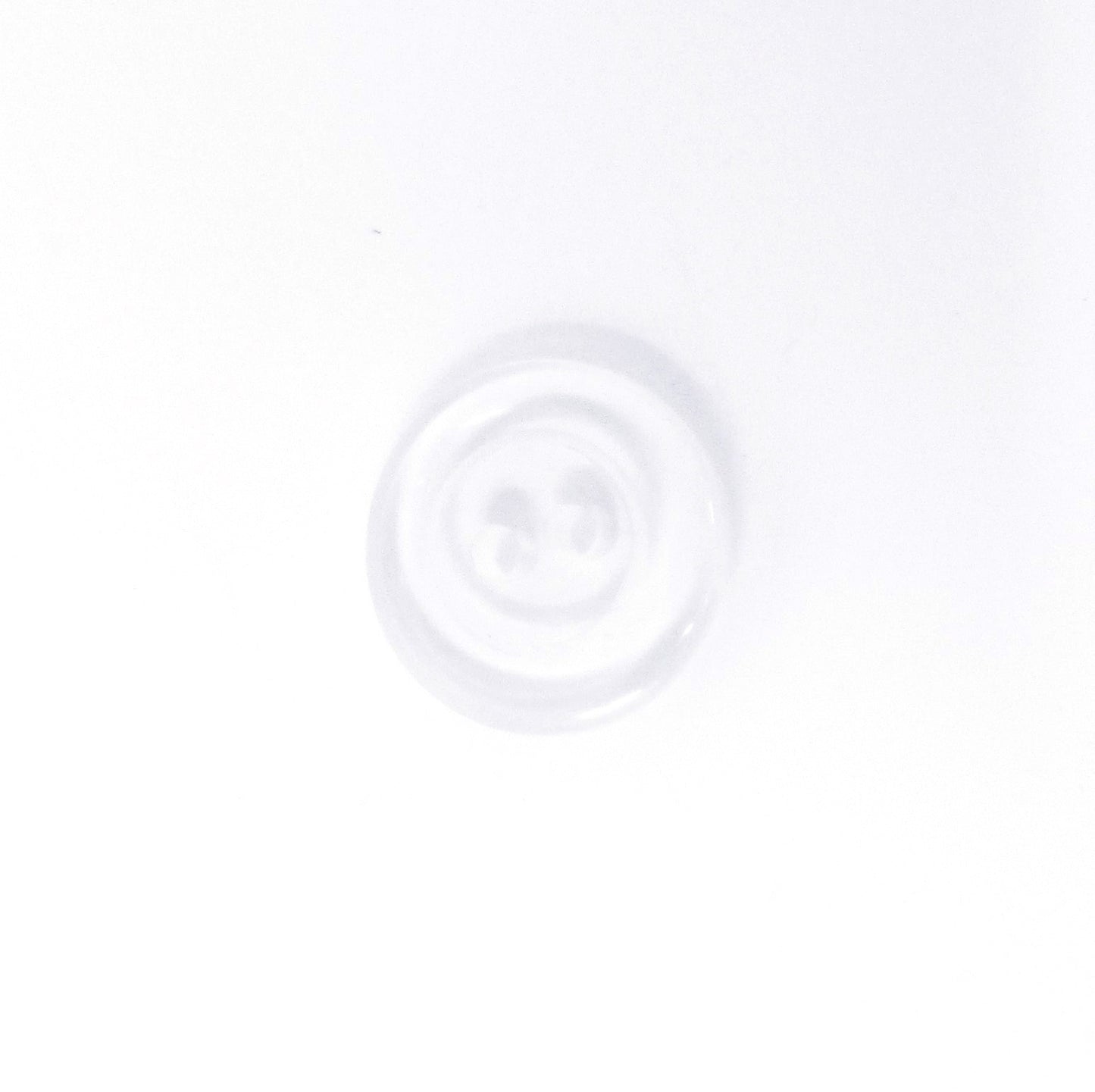 Simple rim 2-hole clear buttons, 10 buttons $3