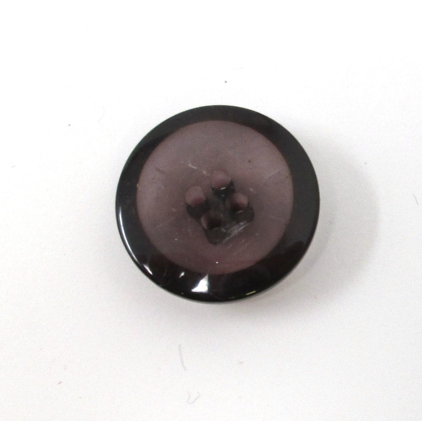 Clear, thick purple buttons, $3/pc