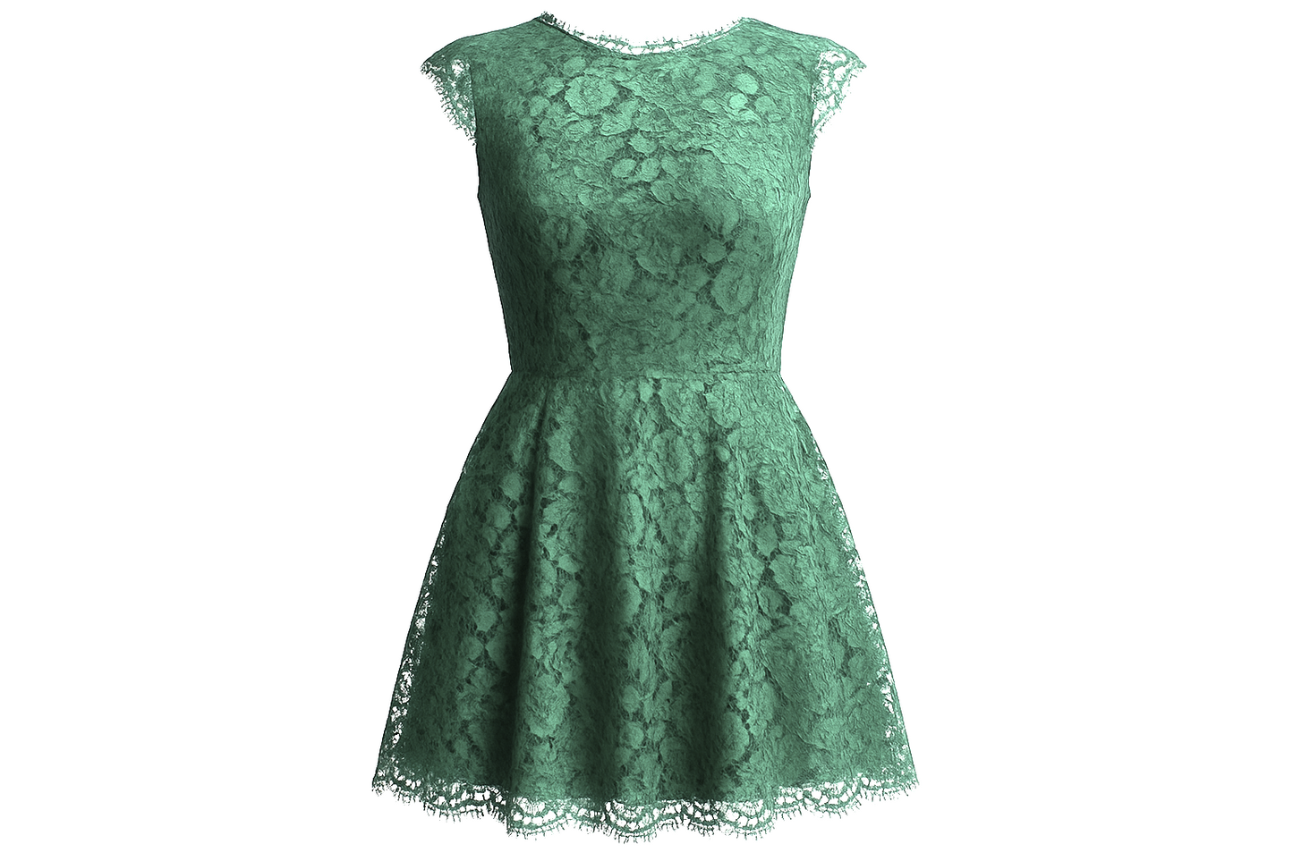 Green vintage Lyon Lace, $129/yd