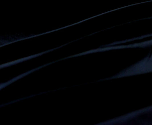 Pure silk charmeuse in black - $39/yd