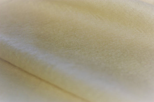 Agnona wool and cashmere lightweight coating, light yellow/gold, $139/yd