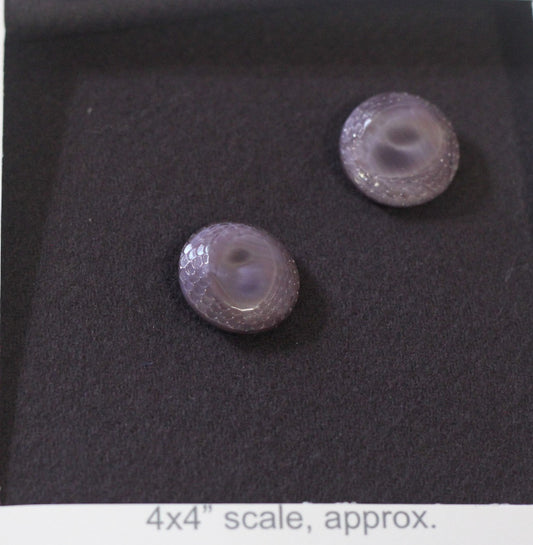 Smokey violet wool/cashmere coat weight fabric