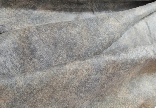 Tie dye linen print, olive/sage/natural - $29/yd